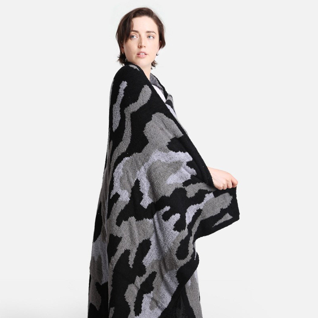 Camouflage Print Luxury Soft Throw Blanket - Fashion CITY