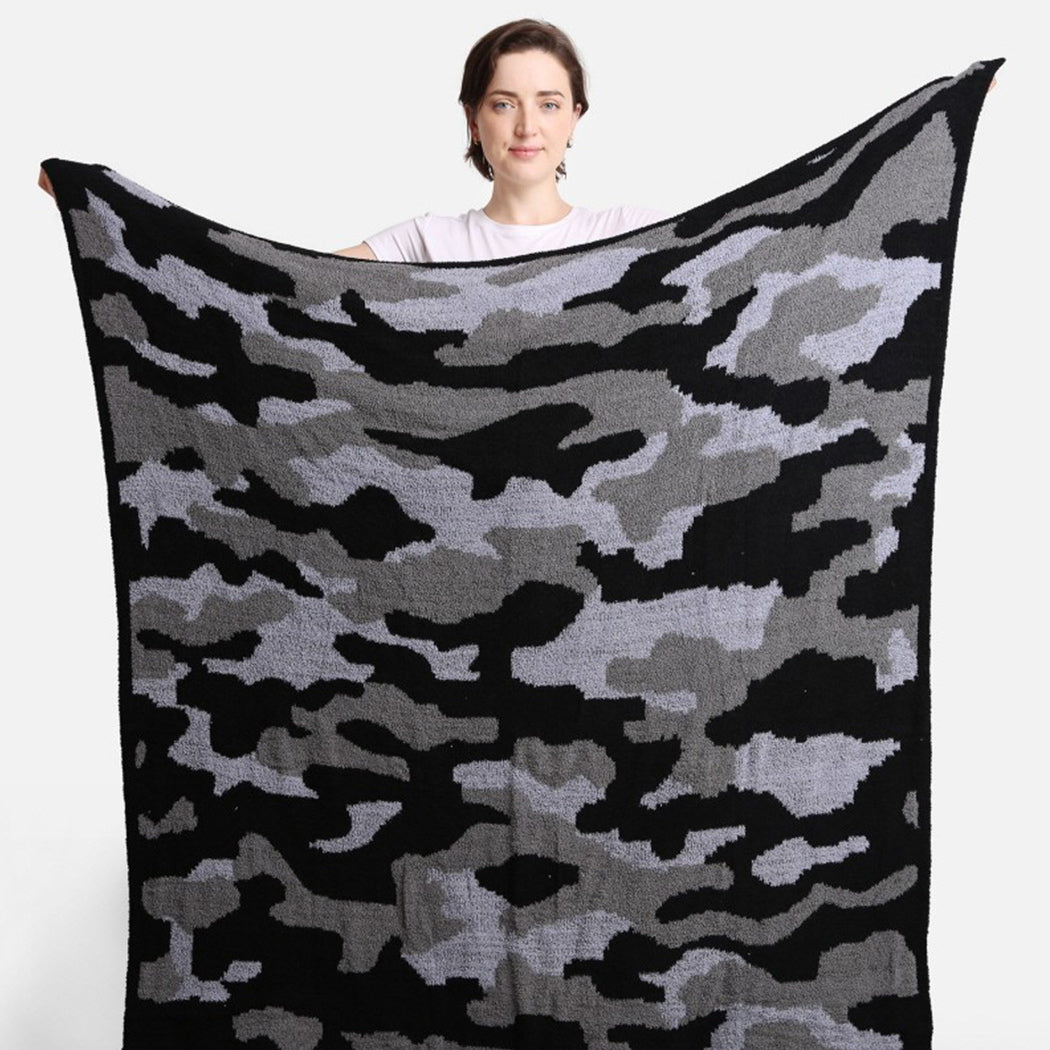 Camouflage Print Luxury Soft Throw Blanket - Fashion CITY