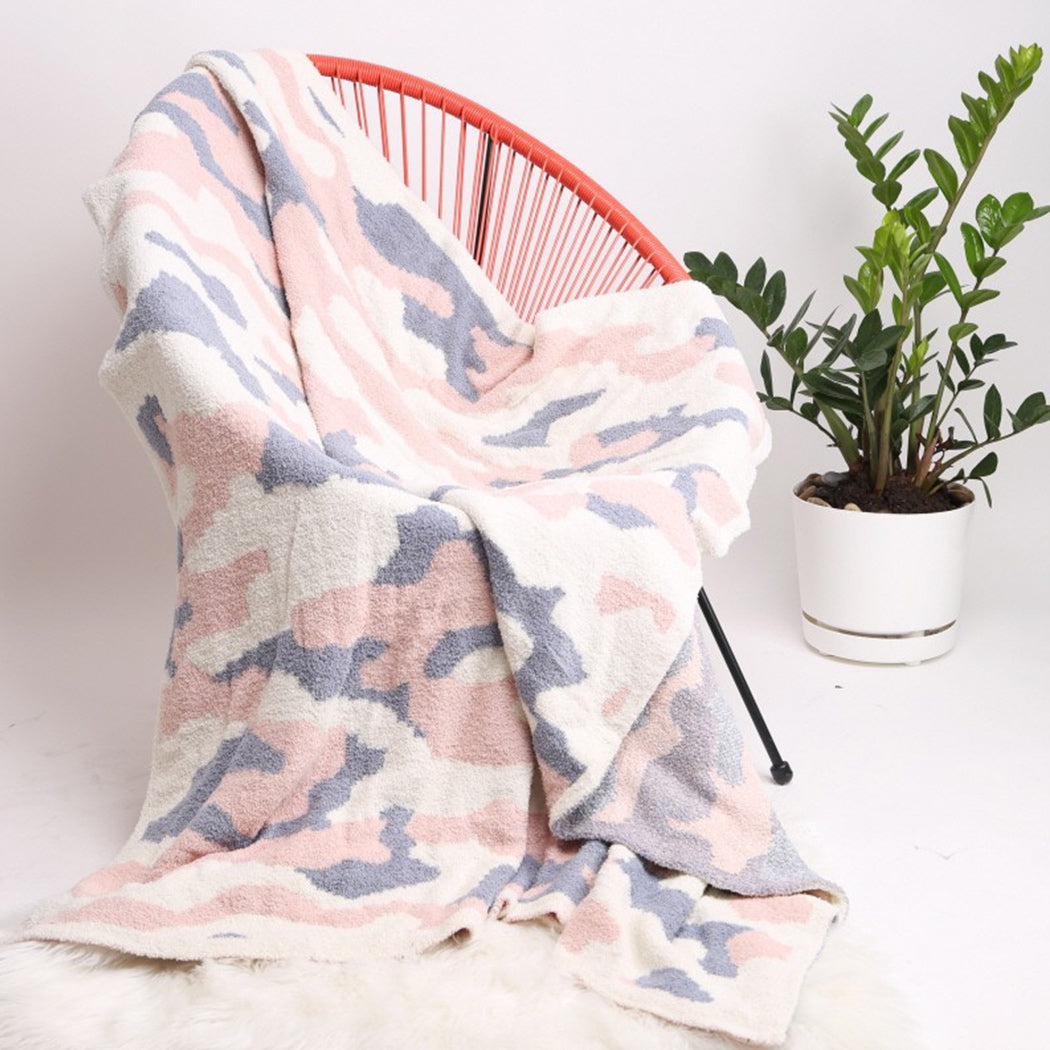 Camouflage Print Luxury Soft Throw Blanket - Fashion CITY