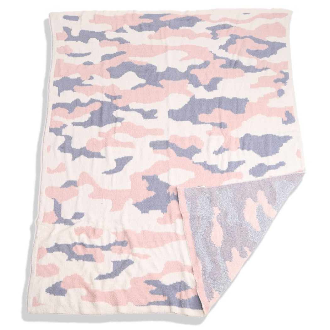 Camouflage Print Luxury Soft Throw Blanket - Fashion CITY