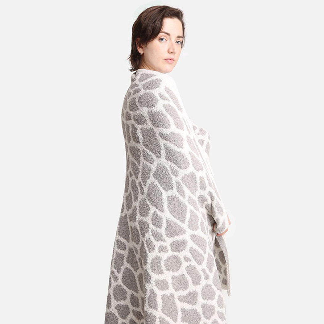 Giraffe Print Luxury Soft Throw Blanket - Fashion CITY