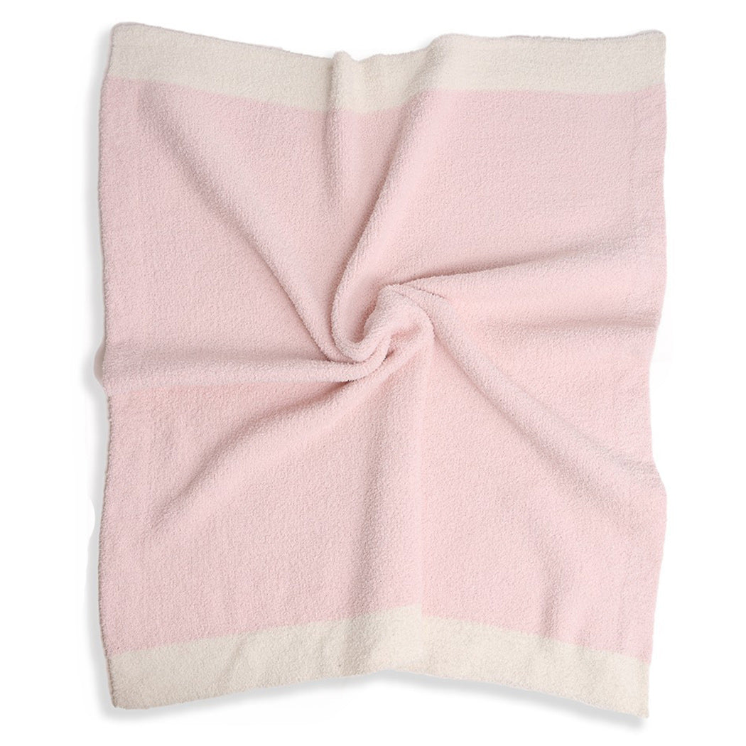 Kids Color Block Luxury Soft Throw Blanket - Fashion CITY