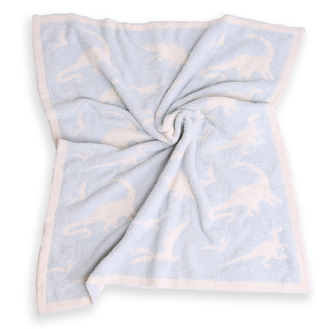 DINOSAUR Print Kids Luxury Soft Throw Blanket - Fashion CITY