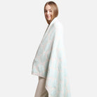 Mermaid Scale Pattern Luxury Soft Throw Blanket - Fashion CITY