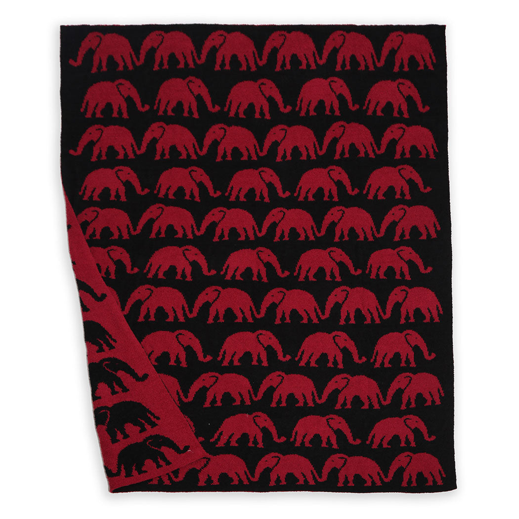 Elephant Pattern Luxury Soft Throw Blanket - Fashion CITY