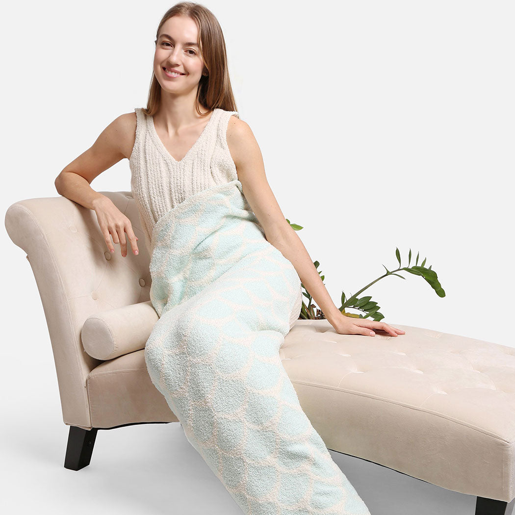 Luxury Super Soft Mermaid Tail Blanket - Fashion CITY