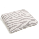 2 In 1 Zebra Print Throw Blanket & Pillow - Fashion CITY