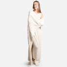 Braided Cable Knit Luxury Soft Throw Blanket - Fashion CITY