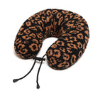 Soft Leopard Print Travel Neck Pillow - Fashion CITY