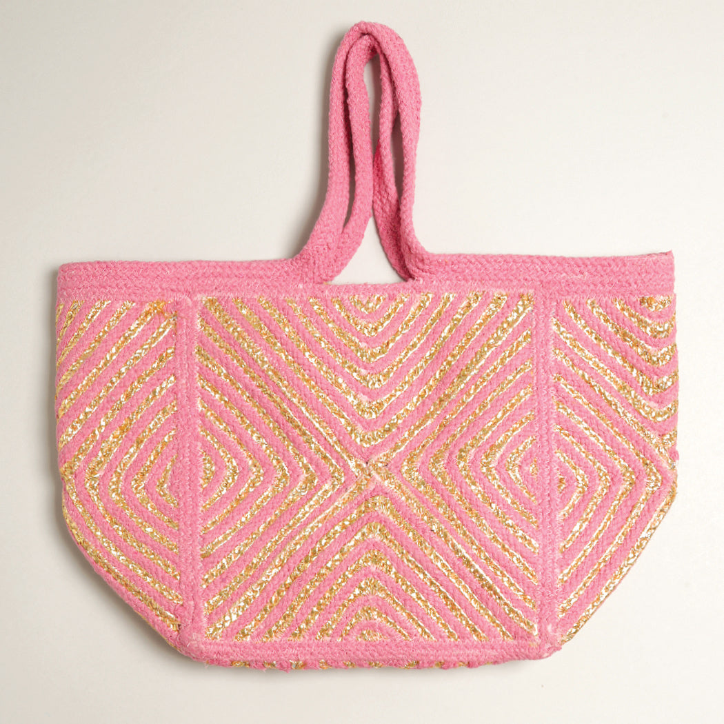 Tribal Aztec Shoulder Tote Canvas Bag - Fashion CITY