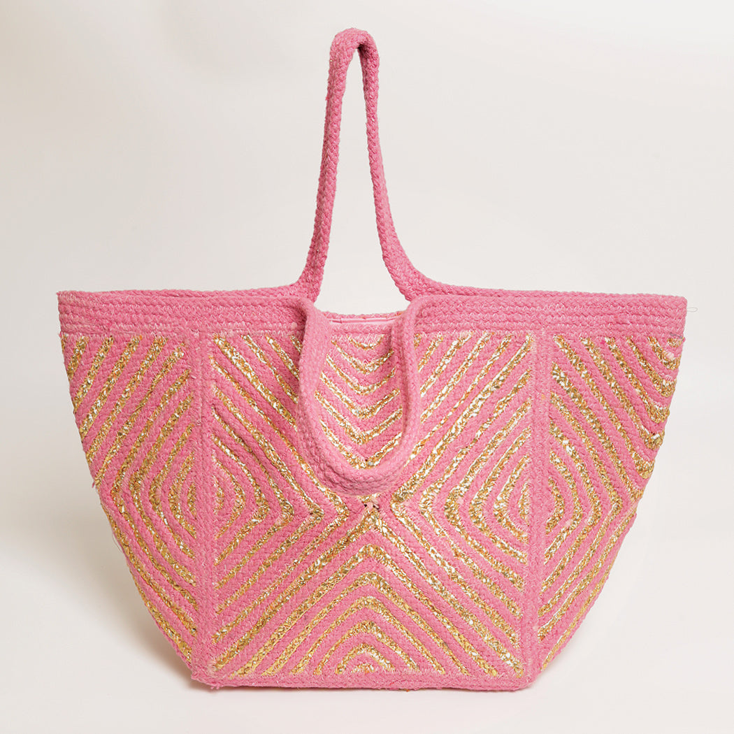 Tribal Aztec Shoulder Tote Canvas Bag - Fashion CITY