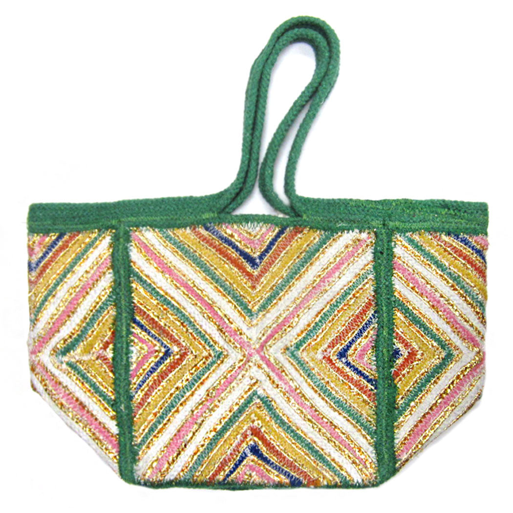 Tribal Aztec Shoulder Tote Canvas Bag - Fashion CITY