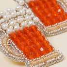 Beer Cups Beaded Earrings - Fashion CITY