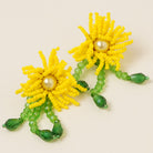 Bright Sunflower Dangle Earrings - Fashion CITY