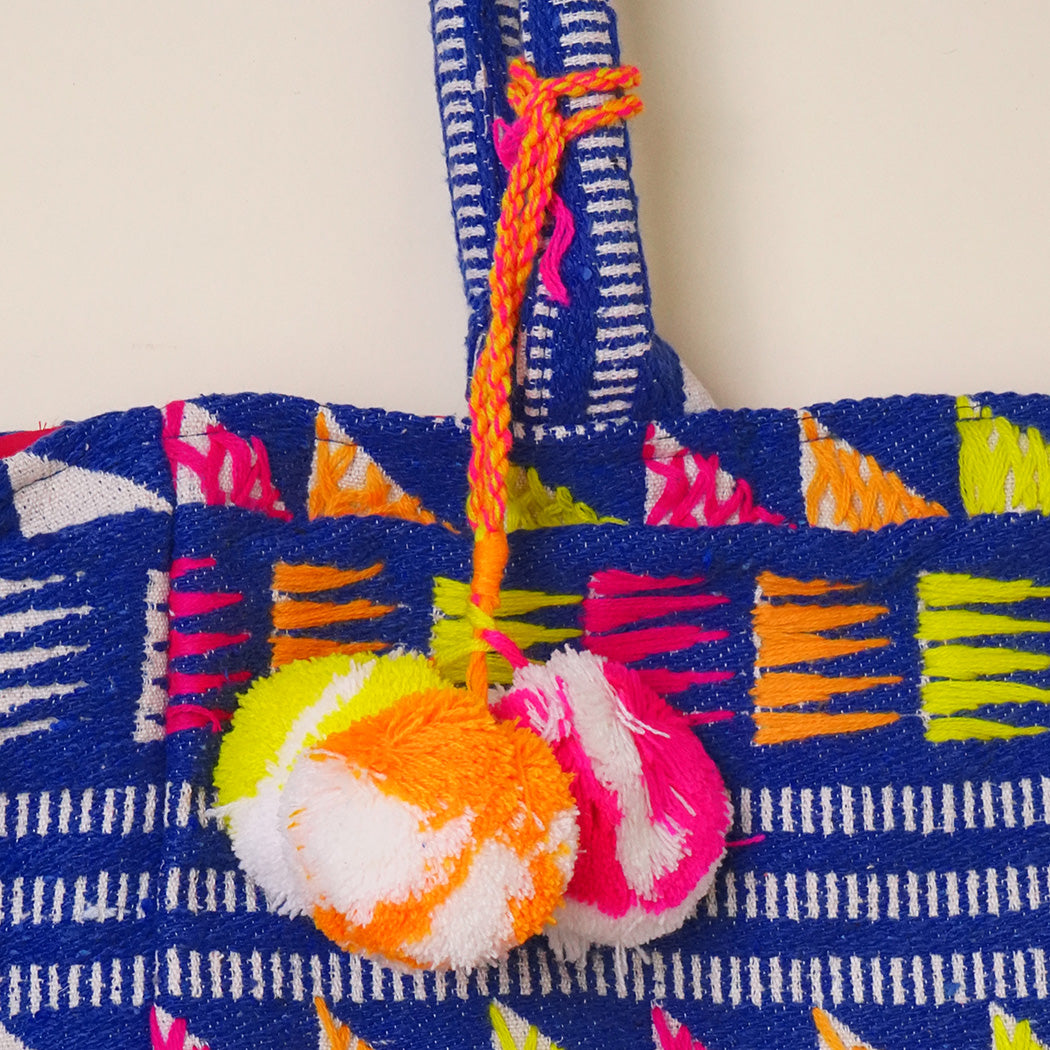 Tribal Embellished Tote Bag - Fashion CITY