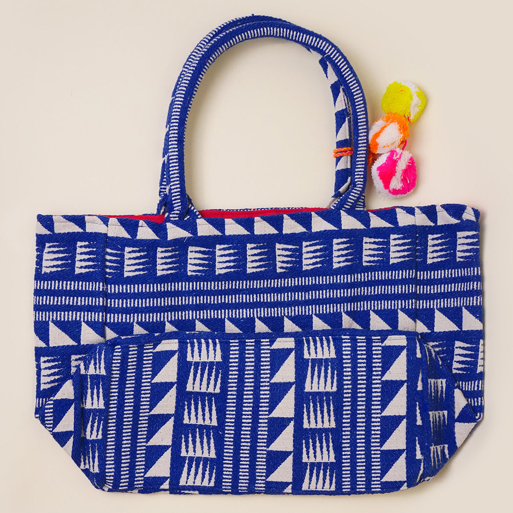 Tribal Embellished Tote Bag - Fashion CITY