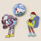 Camping Outdoors Hiking Nature Enamel Pins - Fashion CITY