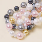 Pearl Beaded Chain Decor Keychain - Fashion CITY