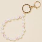 Pearl Beaded Chain Decor Keychain - Fashion CITY