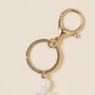 Pearl Beaded Chain Decor Keychain - Fashion CITY