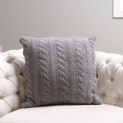 Braided Cable Knit Luxury Soft Cushion Cover - Fashion CITY