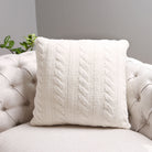 Braided Cable Knit Luxury Soft Cushion Cover - Fashion CITY